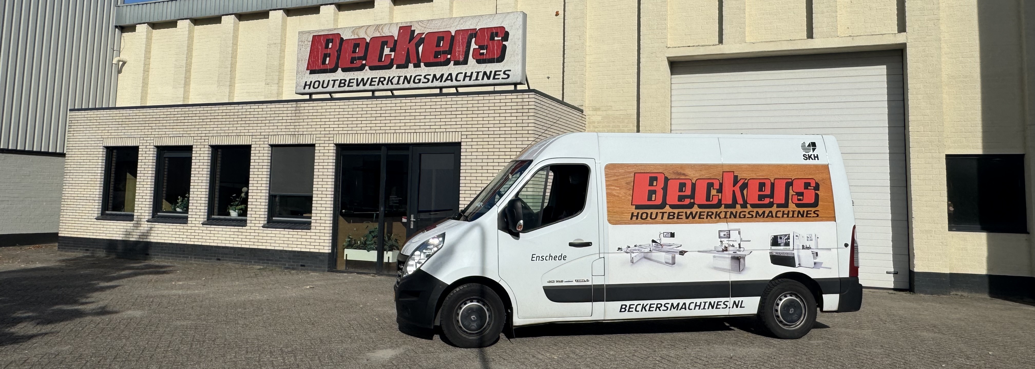 Bedrijfspand van Gebr. Beckers B.V.