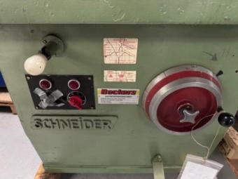 SCHNEIDER SK-2 Milling Machine No. 611 – 6 speeds, 7.5 hp