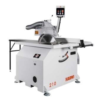 HARWI 210 CE cirkelzaagmachine – schulp- & afkortzaag