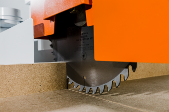 HARWI radial crosscut saw 1250-H-2K – 1250 mm, Ø 450 mm, CE