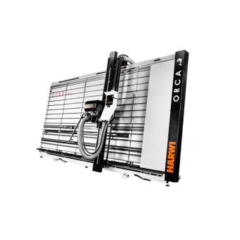 HARWI Orca verticale platenzaag – 4 kW, HM Ø 250 mm, CE