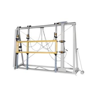 STROMAB STP-S, CE – verticale pneumatische verlijmpers