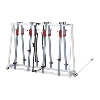 STROMAB STH-D verticale hydraulische dubbelzijdige verlijmpers