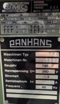 PANHANS Hobelmaschine 325 – 510 mm Hobelbreite – Nr. 224