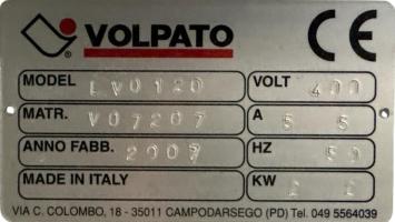 Volpato edge sander, type LVO-120, CE Nr.264
