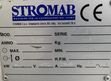 STROMAB Kappsägesystem mit automatischem Schieber Typ TR 500 + Matrix 2 Nr.237