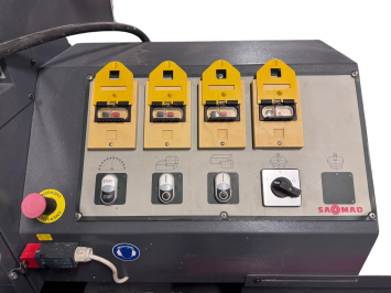 Saomad 4-Achsen Zapfenschneidmaschine Typ UTP-150/6, Nr. 246