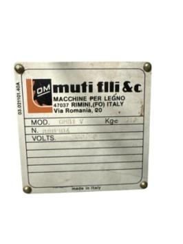 MUTI Lochstanzmaschine OMB1-V Nr. 306 – Vertikale Ausführung