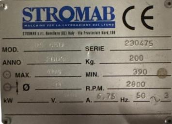 STROMAB z.g.a.n. Trennsäge, Typ RS-650, CE, Nr. 223